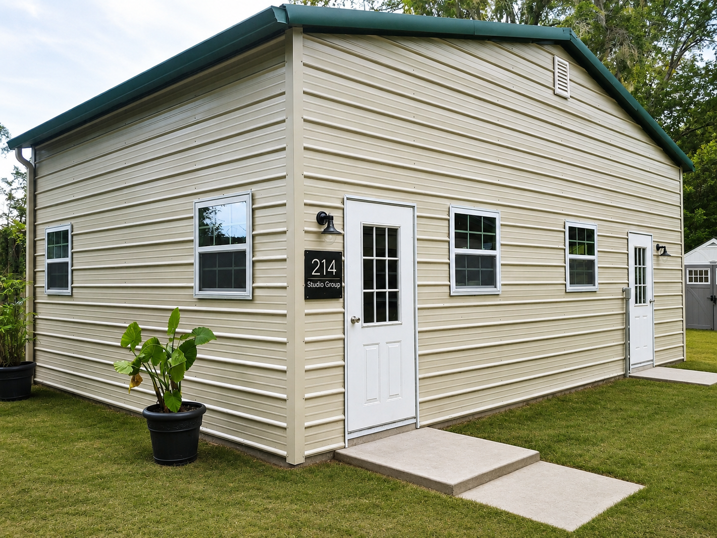 The 214 Studio Group building exterior in Jacksonville, Florida